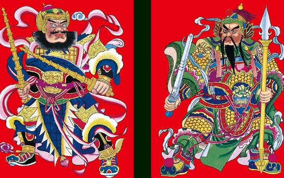春节为什么要贴门神：中国十大门神分别都是谁