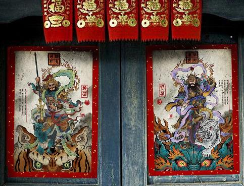 春节为什么要贴门神：中国十大门神分别都是谁