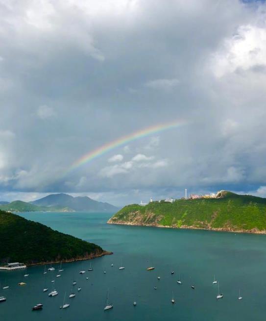 张智霖 海景房价值9180万港币：在家看到彩虹（图）