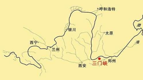 黄河源头在哪里：黄河经过哪几个省地图