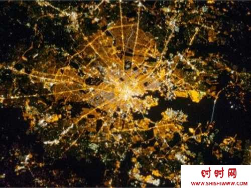 各大城市夜景卫星图：真实的中国让人大吃一惊！(7)