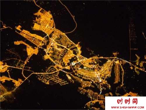 各大城市夜景卫星图：真实的中国让人大吃一惊！(7)