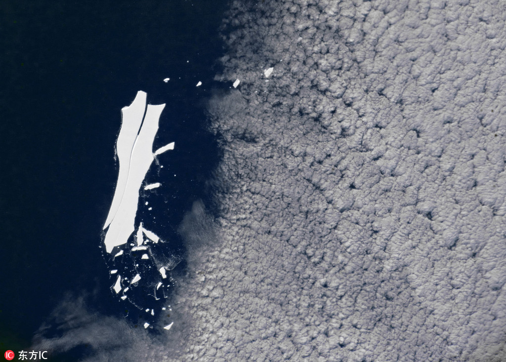 这个有史以来最大的冰山正消失（图）