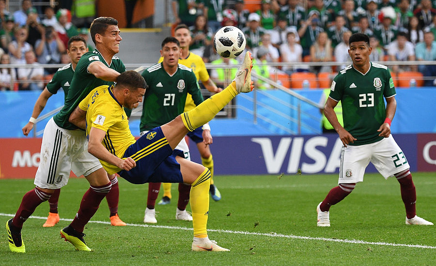 瑞典3-0墨西哥（图）